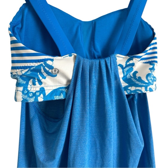 Lululemon Run Back On Track Blue Tank - Picture 3 of 5